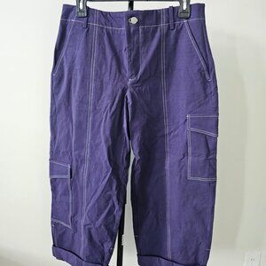 Maeve Anthropologie. Pants . Size 8. Color Indigo/purple. NWT